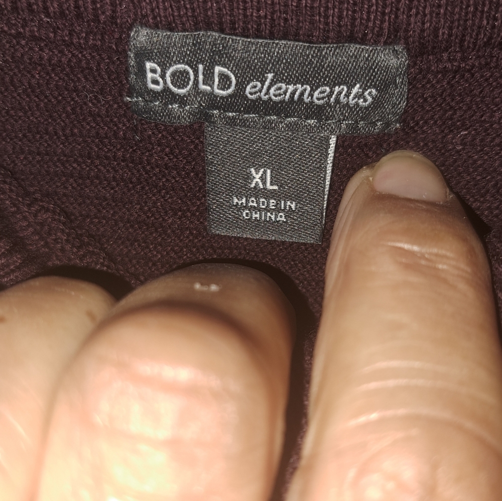 Bold Elements Burgundy Pencil Skirt – Size XL NWT - Picture 3 of 5